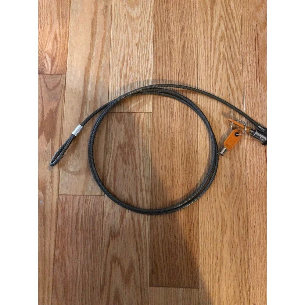 Laptop Computer Lock Security Cable Chain With Keys